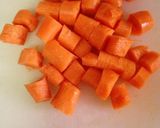 Foto del paso 2 de la receta: Crema de calabaza y zanahoria en freidora de aire