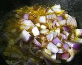 A picture of step 5 of Kadai Chicken.