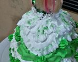 A picture of step 8 of Doll cake.
