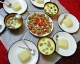 صورة لخطوة 7 من وصفة كفته بلبن مع رز ابيض وفته باذنجان