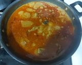 A picture of step 3 of Casar almonds chicken Korma.