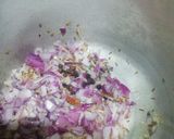 A picture of step 5 of Aloo Palak Puri with Chana Masala jhor.