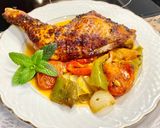 Foto del paso 15 de la receta: Pollo macerado al horno