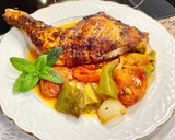 Foto del paso 15 de la receta: Pollo macerado al horno