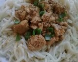 A picture of step 9 of Chicken Spaghetti.
