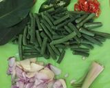 Foto langkah ke 2 dari resep Tempe kecap kacang panjang.