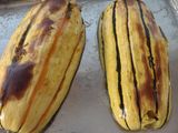 Roasted delicata squash