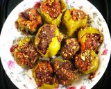 भरली सिमला मिरची (Bharli shimla mirchi recipe in marathi) रेसिपी स्टेप 3 फोटो 