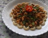A picture of step 11 of Shezwan sauce spicy macaroni.