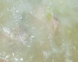 A picture of step 2 of Potato and Chicken soup🥣.