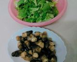 A picture of step 1 of Vegetarian Oyster Omelette (Egg Optional).
