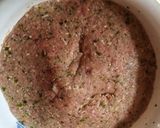 A picture of step 2 of Muthi kabab.