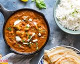 A picture of step 12 of Paneer Butter Masala.