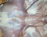 A picture of step 2 of Deep Fry Patakha Chicken.