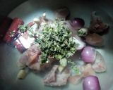A picture of step 7 of Schezwan Soup.