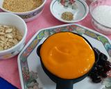 A picture of step 3 of Mango Coconut Burfi.