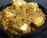 A picture of step 5 of Paneer Pudina.