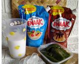 Foto langkah ke 1 dari resep Es Cincau Hijau Creamy.