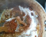 A picture of step 4 of Poached Egg Curry.