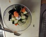 Foto del paso 2 de la receta Rosti o tortitas de calabacín, berenjena y zanahoria