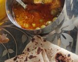 A picture of step 9 of Matar Paneer.