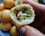 Gambar langkah 10 resipi Kuih Bom Ikan @ Paung Sambal Ikan.