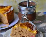 Foto del paso 5 de la receta: Torta invertida de naranja con harina integral y miel🍊