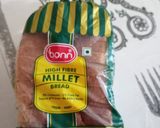 A picture of step 1 of Millet bread sandwich.