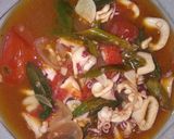 Foto langkah ke 5 dari resep Cumi asam manis #simple&praktis.