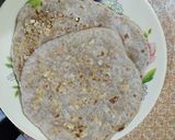 A picture of step 3 of Metkut Paratha.