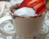 صورة لخطوة 4 من وصفة كيك المج بالشوكولاتة بدون بيض 🥮☕