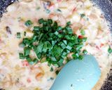 Pas rețetă Mâncărică de cartofi cu carne de pui și sos Brie 4 fotografie