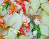 Foto langkah ke 3 dari resep Oseng Labu Siam.