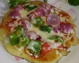 A picture of step 1 of Pizza uttapam.