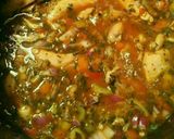 A picture of step 3 of Cabbage and Chicken with Tortillas.