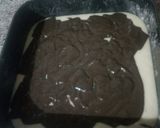 Une image de l'étape 1 de Cake marbré au glaçage rocher.