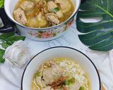 Foto langkah ke 7 dari resep Sup Ayam Hainan.