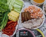Hình bước làm 1 của món Gỏi cuốn 🦐🥬🥒🥕🫑