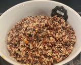 Thai csirke curry quinoaval recept fázis 3 fotója