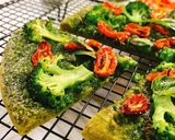Hình bước làm 8 của món Spinach pizza