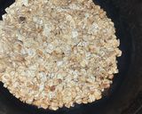 A picture of step 1 of Tadka Oats with Chia seeds.