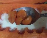 Foto langkah ke 4 dari resep Puding Pepaya Simple.