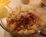 Almás ananászos burgonyasaláta #gluténmentes #tejmentes recept fázis 4 fotója