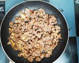 Hình bước làm 3 của món Bắp bò xào sa tế