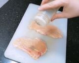 A picture of step 1 of Fried Chicken With Creamy Cheese Sauce 👍.