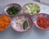 Foto del paso 9 de la receta: Conejo con verduras al horno y gramola