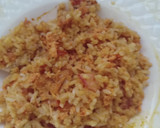 Foto del paso 3 de la receta: Arroz revueltos con huevo y tomates