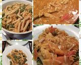 A picture of step 8 of Seafood Pasta.