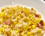 Foto langkah ke 3 dari resep Nasi goreng telur udang simple (Prawn egg fried rice).