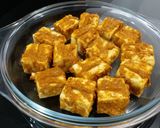 A picture of step 1 of Lehsuni Paneer Tikka / Spicy Cottage Cheese Skewers.